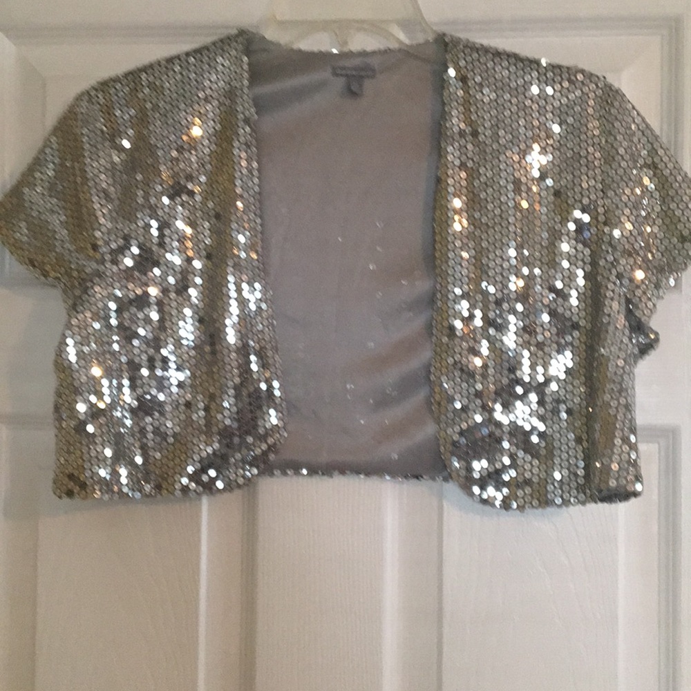 Silver Sequins Jacket